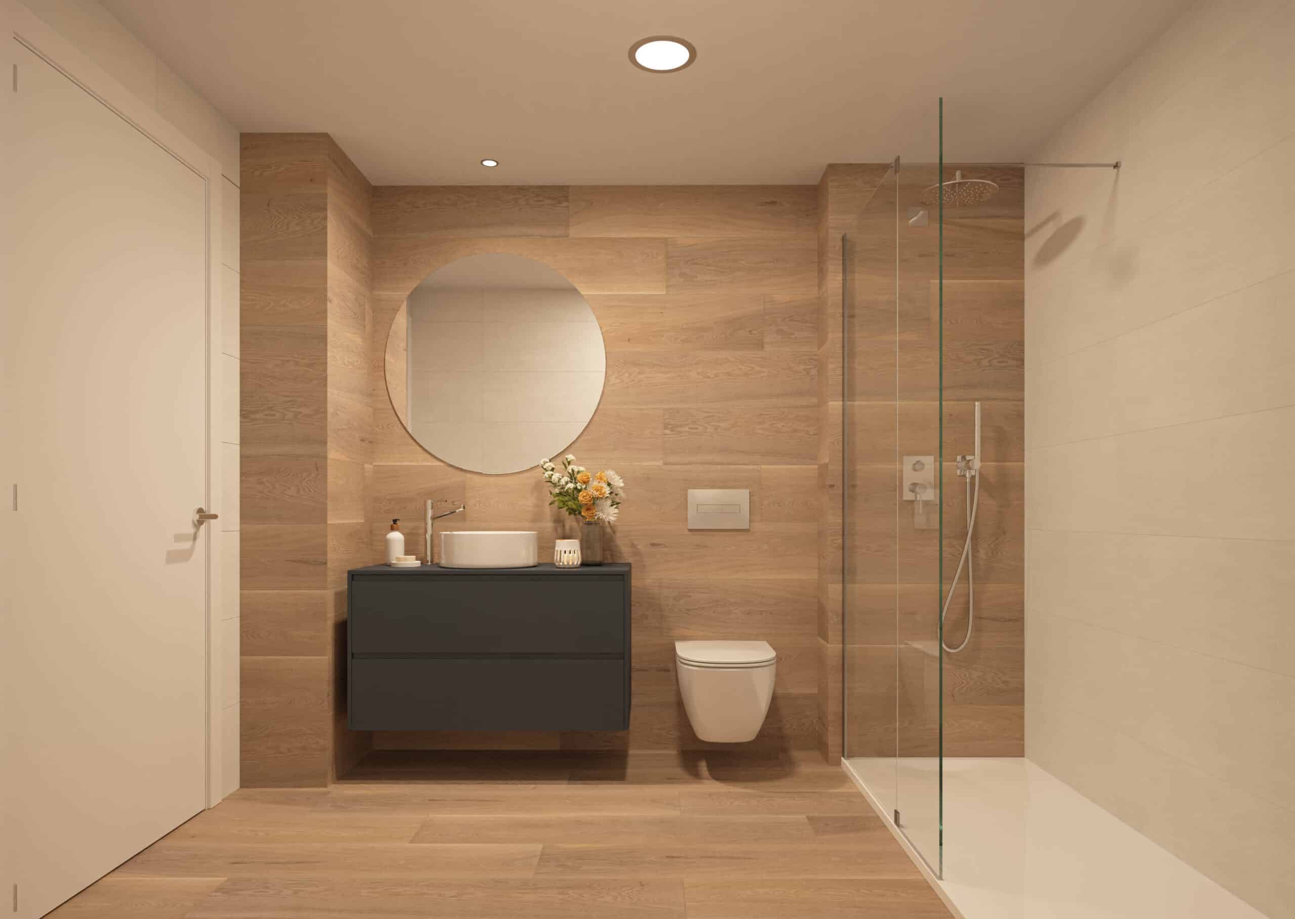 Leiligheter med romslige terrasser og enestående utsikt over de naturlige omgivelsene.