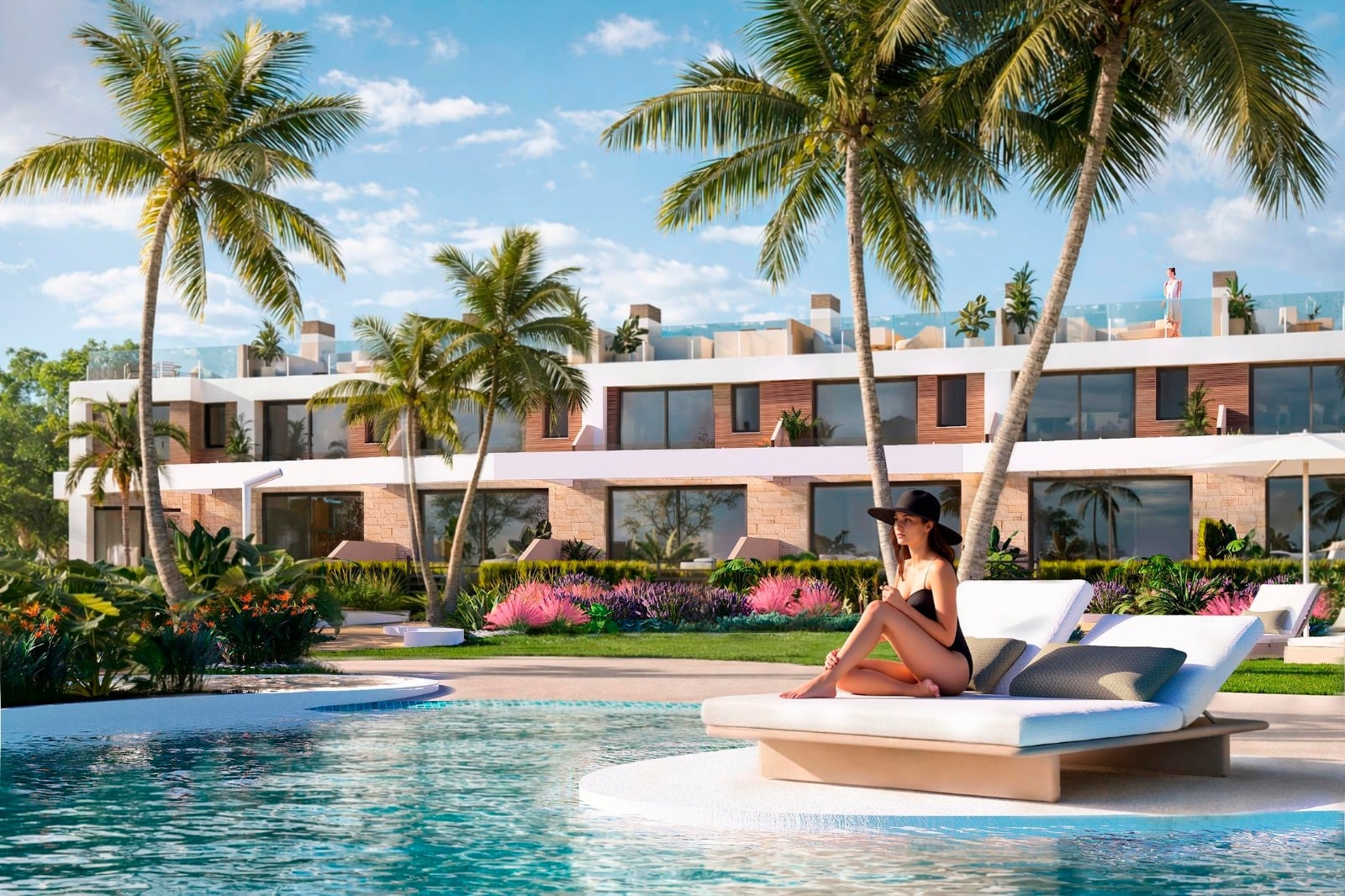Newbuilt elegant 3-bedroom seafront villas with breathtaking Mediterranean views in El Campello